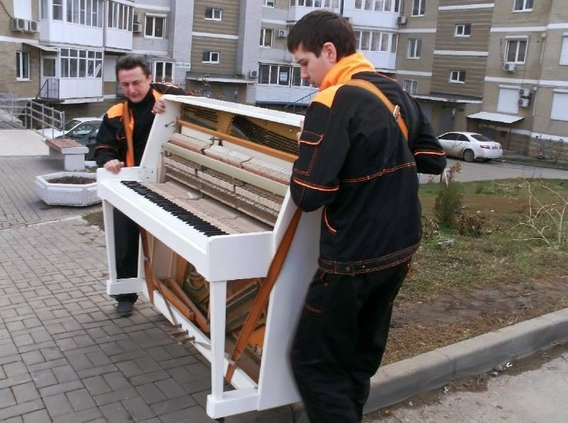 Перевозка пианино и рояля в Дзержинском — цена от 819 руб., грузчики, упаковка — Мастер24